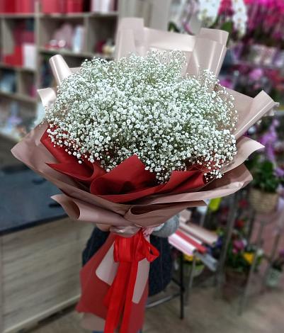 Букет цветов из: Гипсофила в Берёзовской
