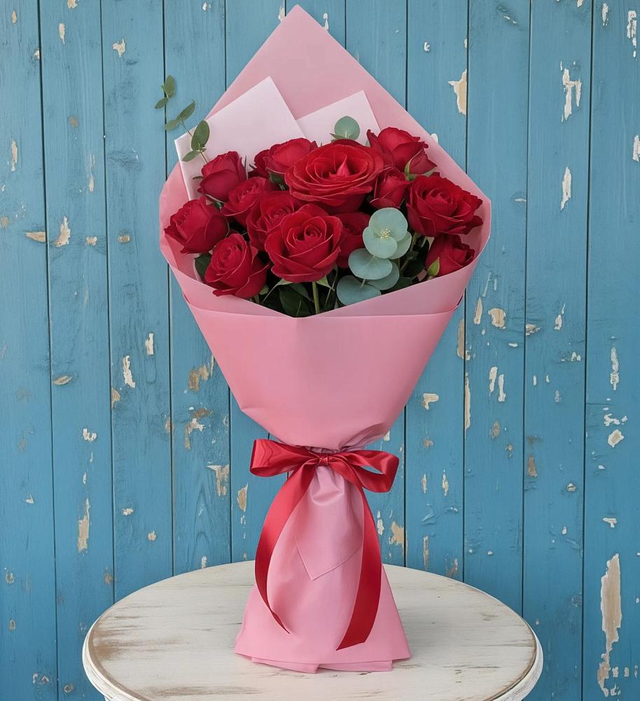 Букет цветов из: Розы в Берёзовской