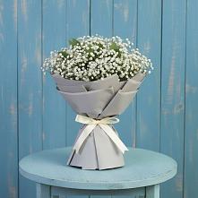 Букет цветов из:  Гипсофила в Берёзовской