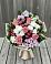 Букет цветов из: Альстромерии, Гвоздики, Розы и Хризантемы в Берёзовской