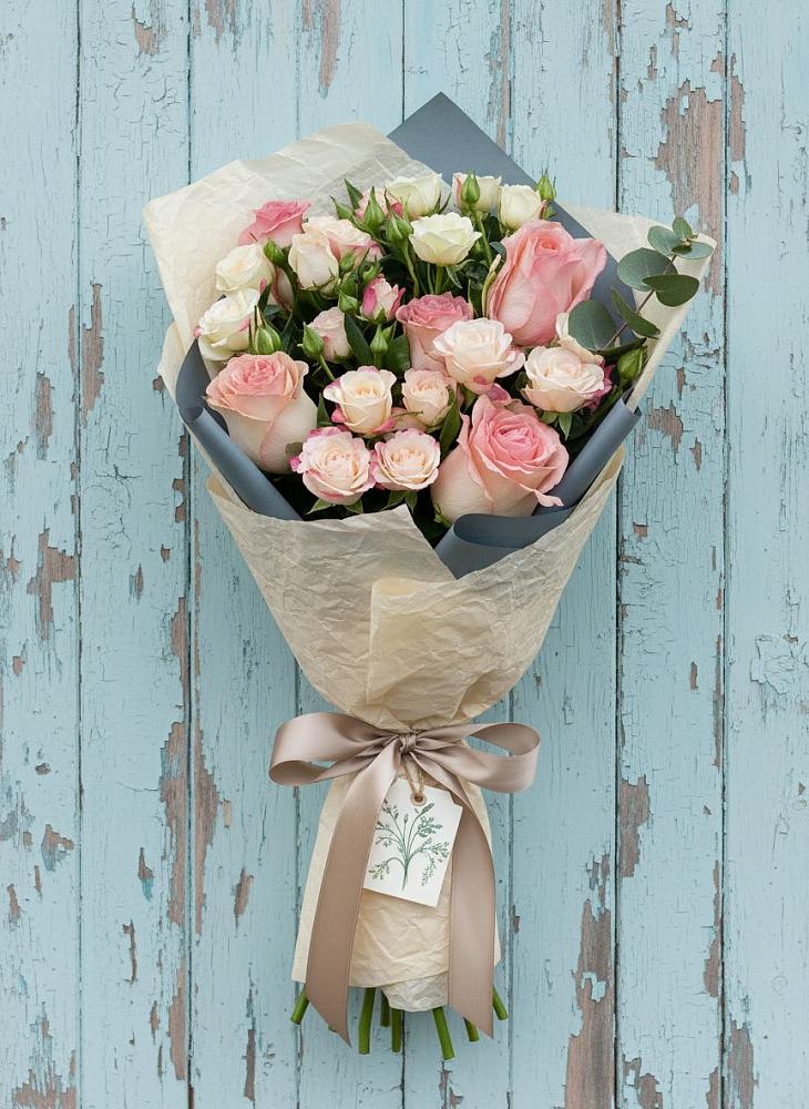 Букет цветов из: Розы в Берёзовской