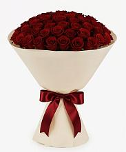 Букет 101 Бордовая роза Блэк Бакарра в Берёзовской