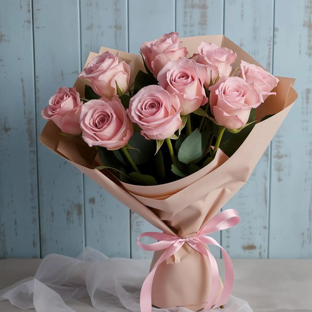 Букет цветов из: Розы в Берёзовской