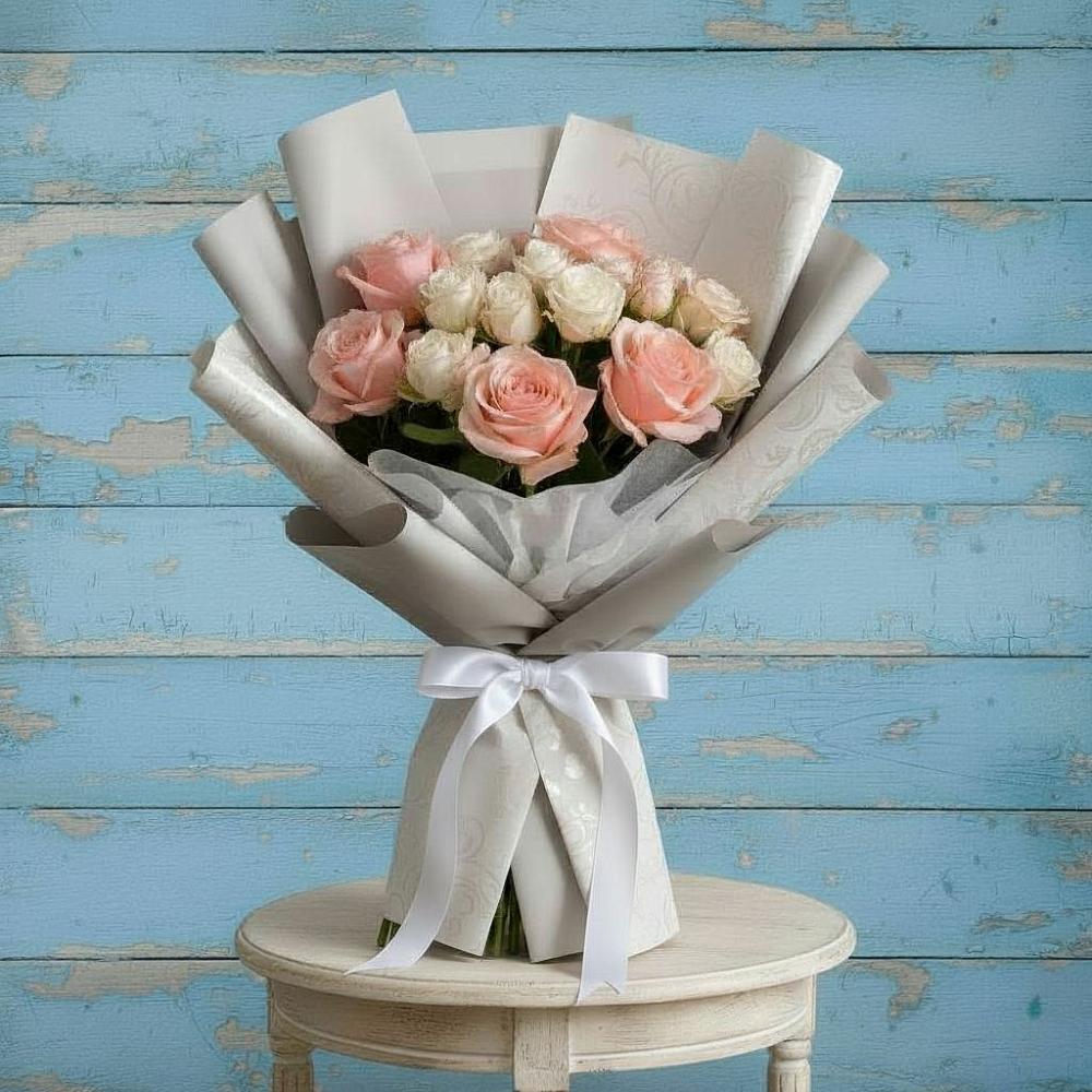 Букет цветов из: Розы в Берёзовской