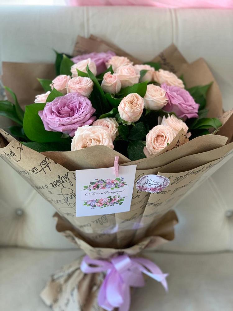 Букет цветов из: Розы в Берёзовской