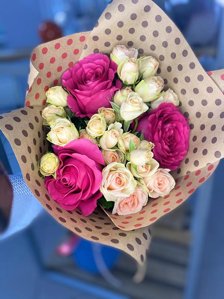 Букет цветов из: Розы в Берёзовской