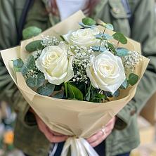 Букет цветов из:  Розы в Берёзовской