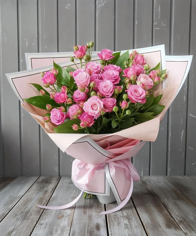 Букет Розовый кустик в Берёзовской
