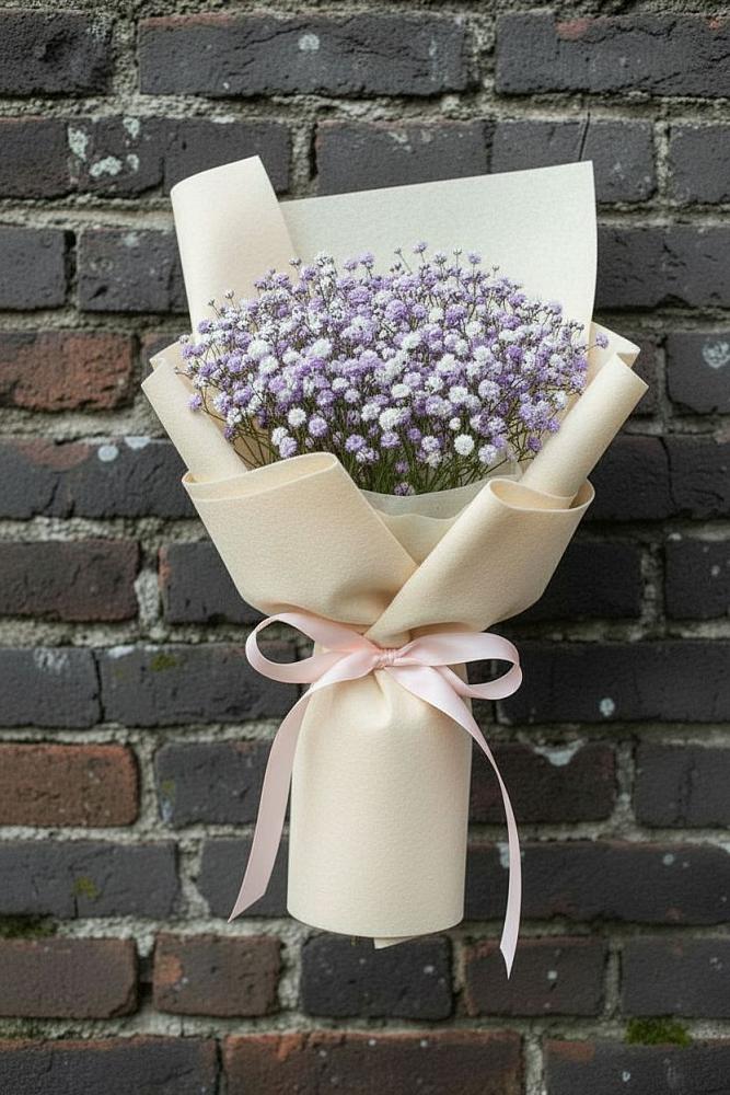 Букет цветов из: Гипсофила в Берёзовской