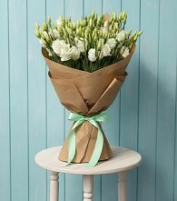 Букет цветов из:  Лизиантусы в Берёзовской