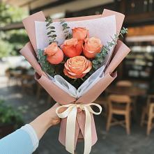 Букет цветов из:  Розы в Берёзовской