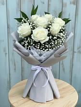 Букет цветов из:  Розы в Берёзовской