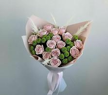 Букет цветов из:  Розы и Хризантемы #REPLACE_PRED# Берёзовской