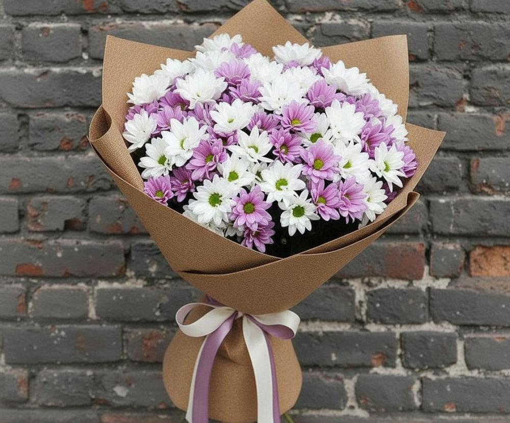 Букет цветов из: Хризантемы в Берёзовской