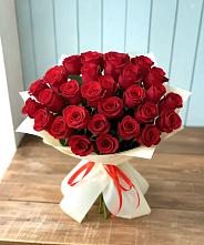 Букет 29 Красных роз в Берёзовской