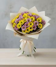 Букет цветов из:  Хризантемы в Берёзовской