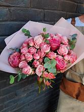 Букет цветов из:  Розы в Берёзовской