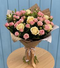 Букет цветов из:  Розы в Берёзовской