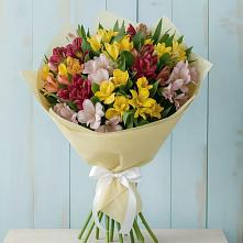 Букет цветов из:  Альстромерии #REPLACE_PRED# Берёзовской