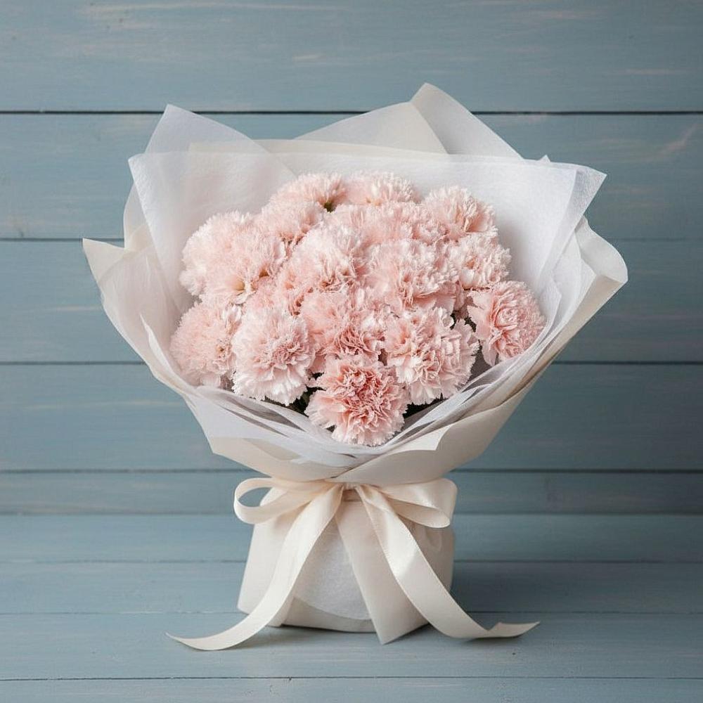 Букет цветов из: Гвоздики в Берёзовской