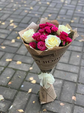 Букет цветов из: Розы в Берёзовской