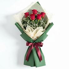 Букет цветов из:  Розы в Берёзовской