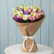 Букет цветов из:  Лизиантусы #REPLACE_PRED# Берёзовской